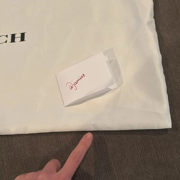 COACH XL Dustbag 19“x24“ NWOT - Picture 3 of 8